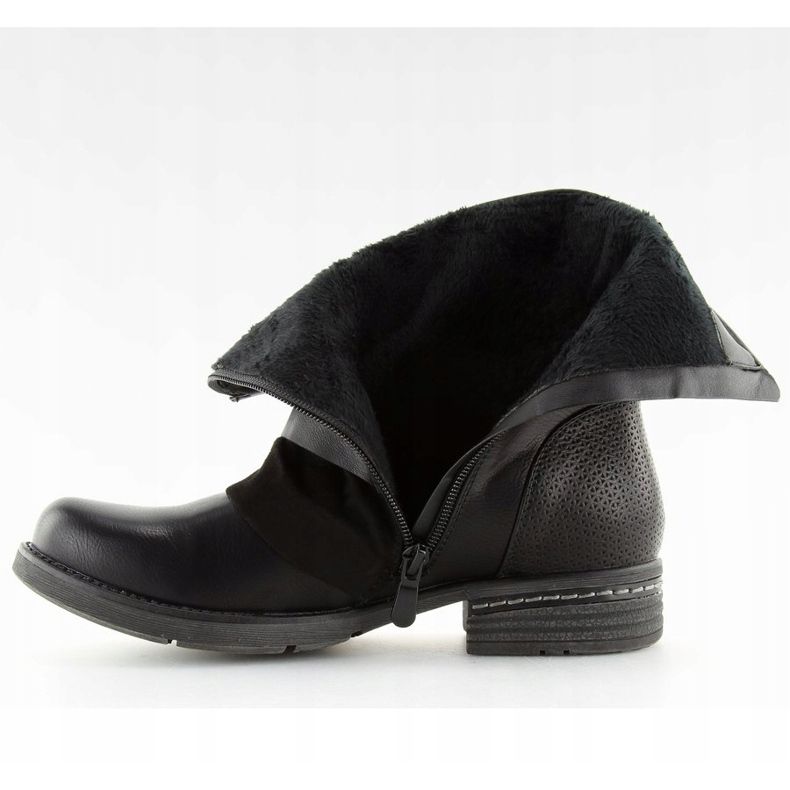 Černé vojenské boty BH98-KB černé černá 1