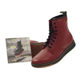 Dr. Martens Newton Cherry Red vícebarevný 5