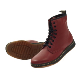 Dr. Martens Newton Cherry Red vícebarevný 4