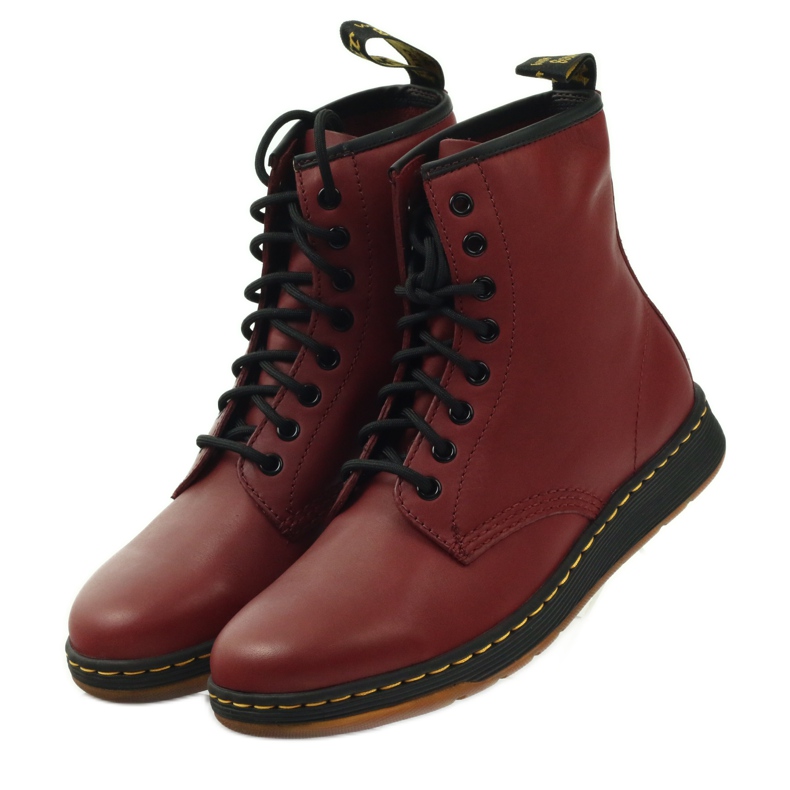 Dr. Martens Newton Cherry Red vícebarevný 3