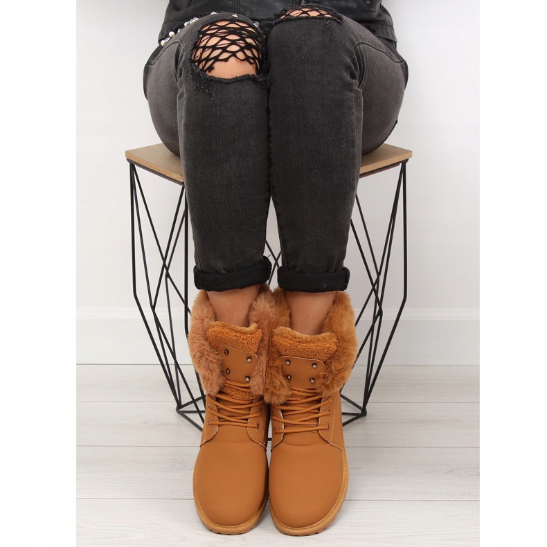 Dřeváky Camel BL137P Camel hnědý 2