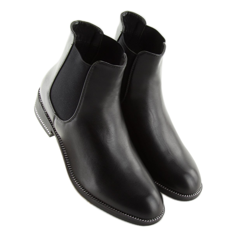 Černé dámské boty Chelsea NC700 Black černý 2