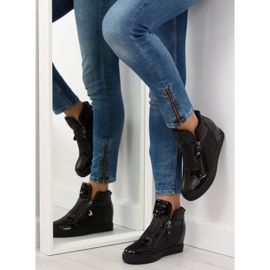 Černé dámské tenisky R24-6 Black černý 2