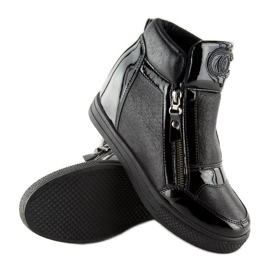 Černé dámské tenisky R24-6 Black černý 1