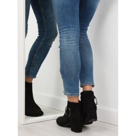 Černý PE192 Černé vysoké podpatky 1