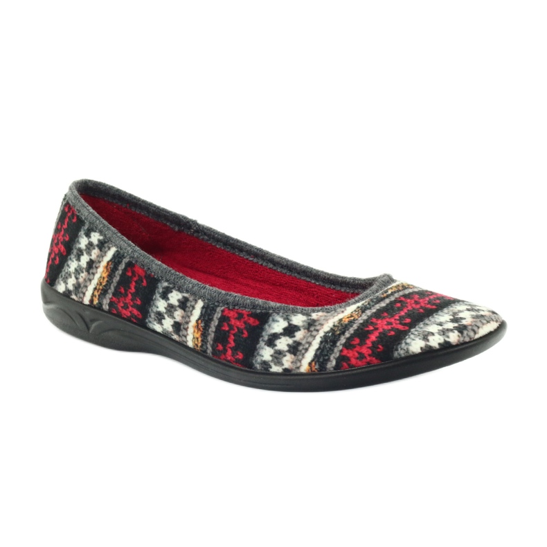 Velurové pantofle norského vzoru Adanex vícebarevný 1