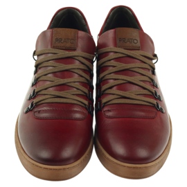 Červené boty Pilpol PC051 červený 3