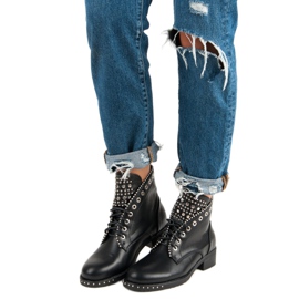 Seastar Stylové pracovní boty černý 1