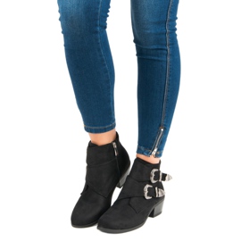 Seastar Neformální černé kotníkové boty černá 1