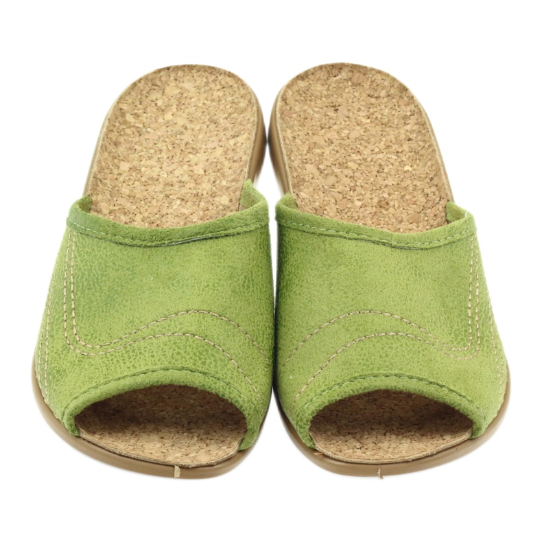 Dámské boty Befado pantofle 254D021 pantofle zelená 3