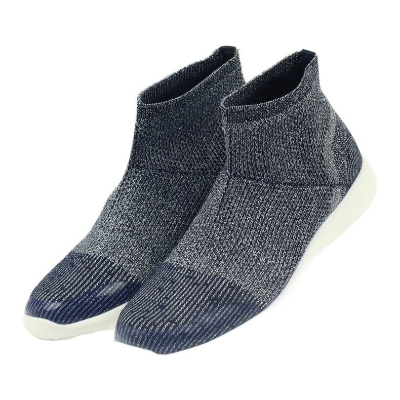American Club Dámská sportovní bota 17044 Navy Blue/Silver modrý 3 American Club Dámská sportovní bota 17044 Navy Blue/Silver modrý 3
