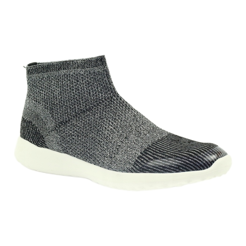 American Club American Black Sports Sports Shoes 17044 Black/Silver černá 1