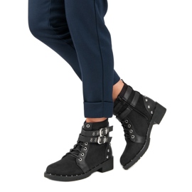 Clowse Módní pracovní boty černý 2