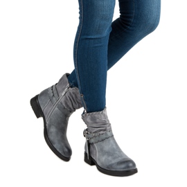 SDS Šedé pracovní boty šedá 1