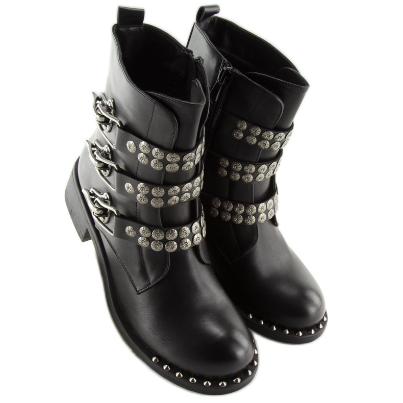 Černé vojenské boty JW1 Black černý 1