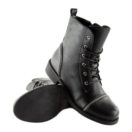 Černé pracovní boty JW5 černé černá 5