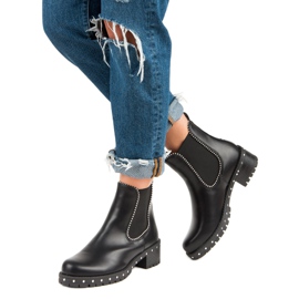 Bestelle Boty Rock Boot Jodhpur černá 2