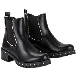 Bestelle Boty Rock Boot Jodhpur černá 5