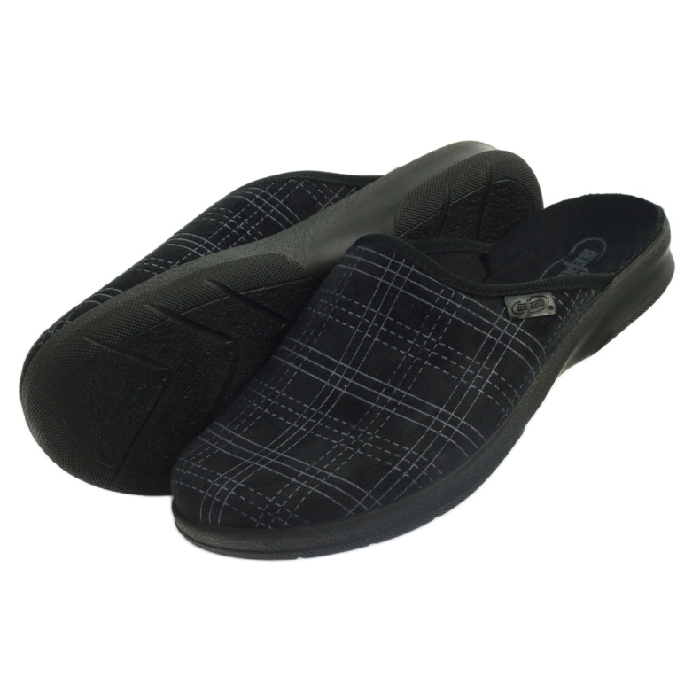 Pantofle pánské obuvi Befado 548m011 pantofle černá 4