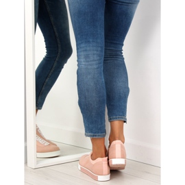 Růžové dámské tenisky X-9707 Pink růžový 1