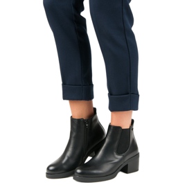 Anesia Paris Klasické boty Jodhpur černá 1 Anesia Paris Klasické boty Jodhpur černá 1