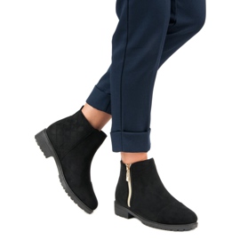 Černé neformální boty černý 2