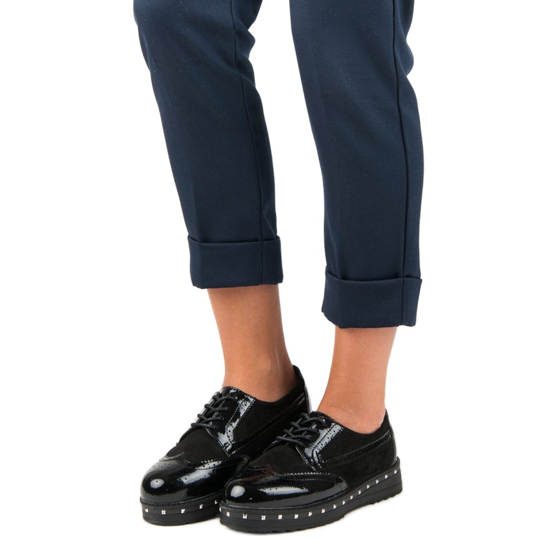 Nio Nio Elegantní dámské boty černý 1