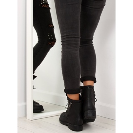 Černé vojenské dámské boty CLS-31 Black černý 2
