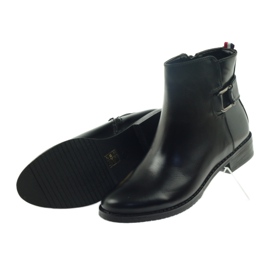 M.Daszyński Boty Jodhpur spona 62-20 černá černý 4