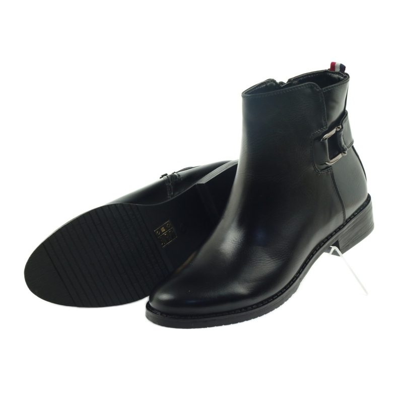M.Daszyński Boty Jodhpur spona 62-20 černá 4