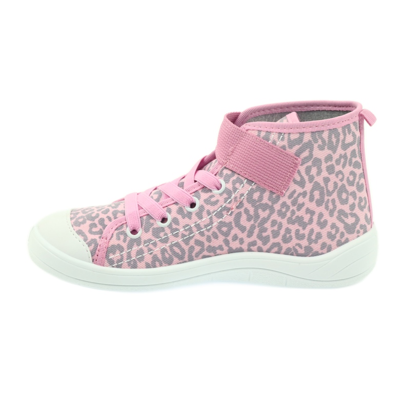 Befado dětské boty tenisky 268x057 růžový šedá 2