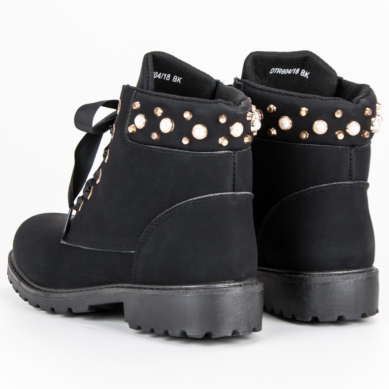 McKey Black Casual Trappers černý 2