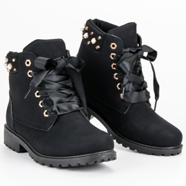 McKey Black Casual Trappers černý 1