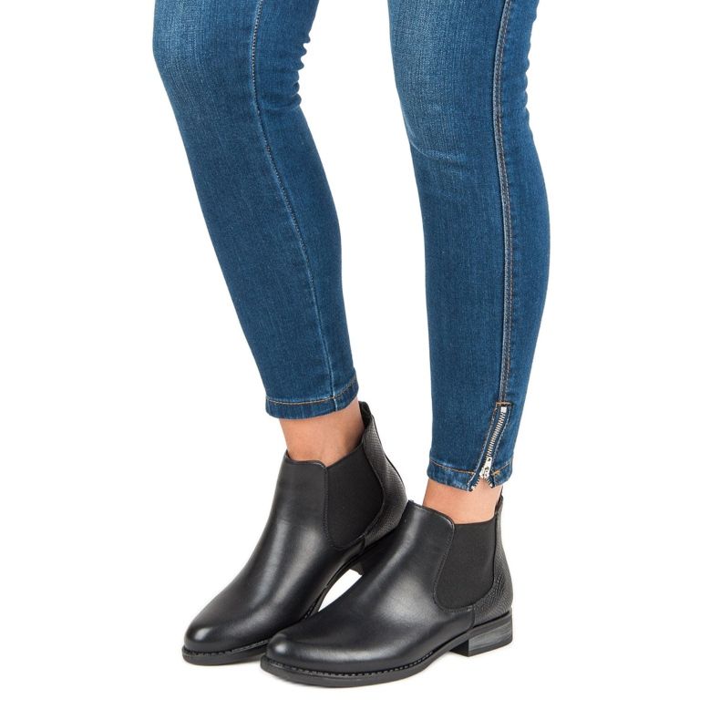 Nízké boty Boty Jodhpur černý 1