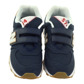 New Balance Nový zůstatek YV574T1 námořnická modř 3