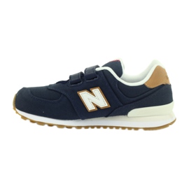 New Balance Nový zůstatek YV574T1 námořnická modrá 2