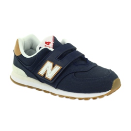 New Balance Nový zůstatek YV574T1 námořnická modrá 1