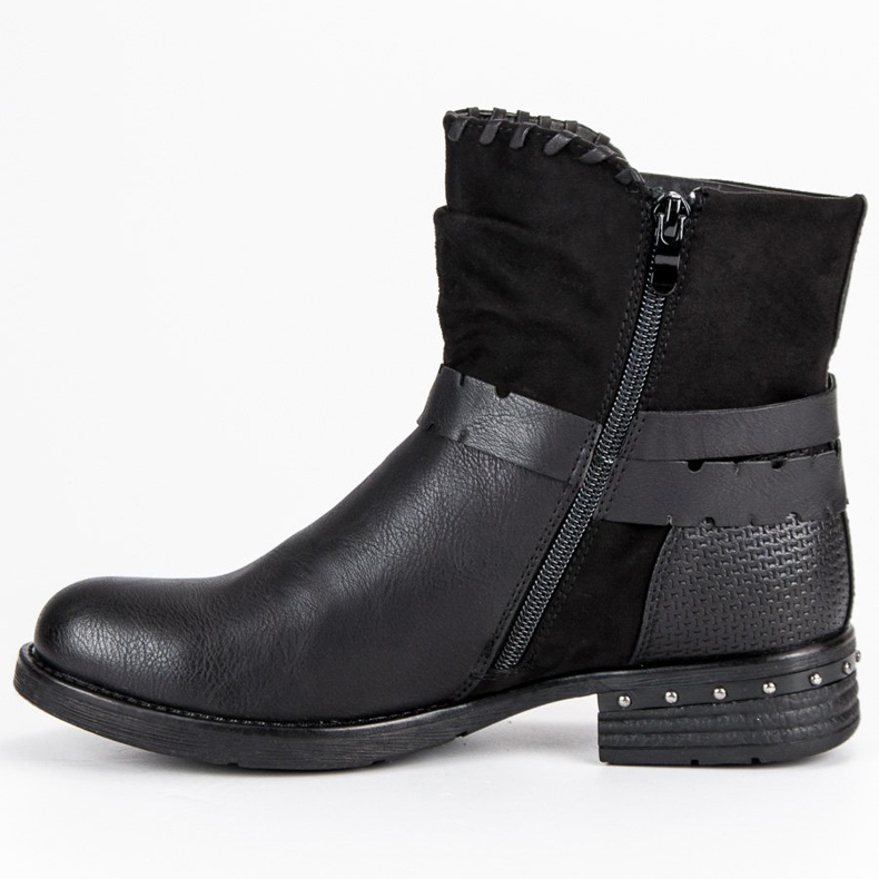 Kayla Dělnické boty černá 2