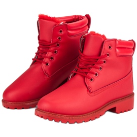 Červeně izolované lapače červený 1