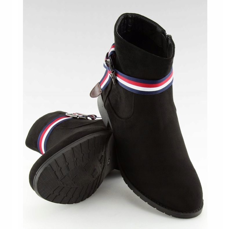 Černé boty Chelsea pro ženy 99-150 Black černý 2