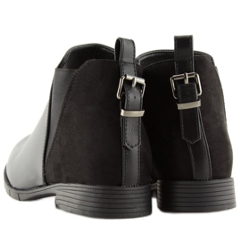 Černé dámské boty Chelsea černé 3086 Black černý 2