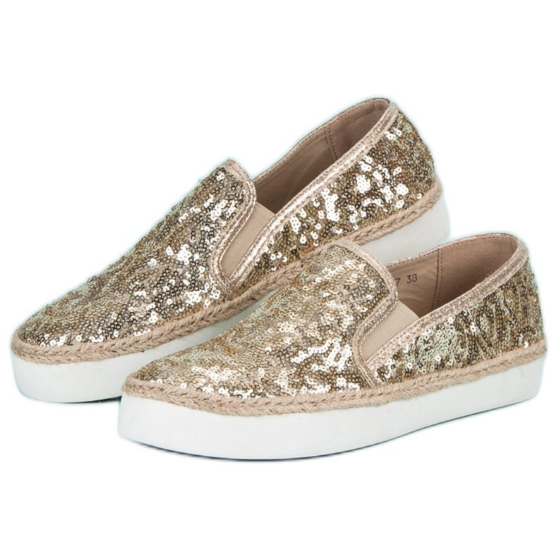 J. Star Módní dámské tenisky žlutá 1