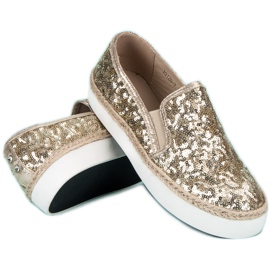 J. Star Módní dámské tenisky žlutá 2