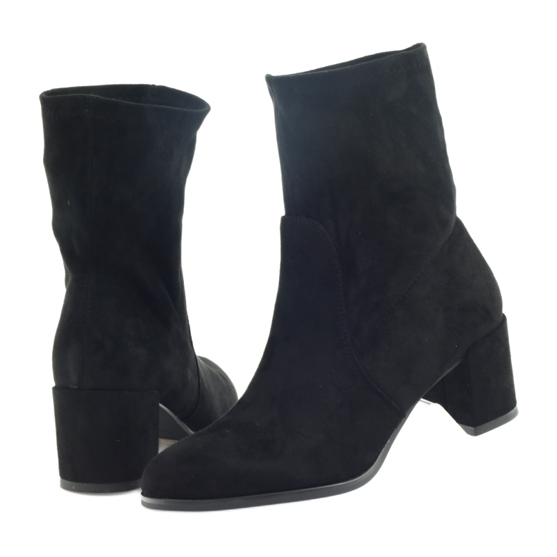 Černé boty Lycra od Sergio leone černý 4