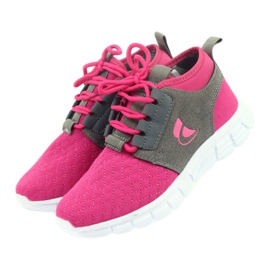 Dětská sportovní obuv Befado 516Y033 růžová šedá růžový 4