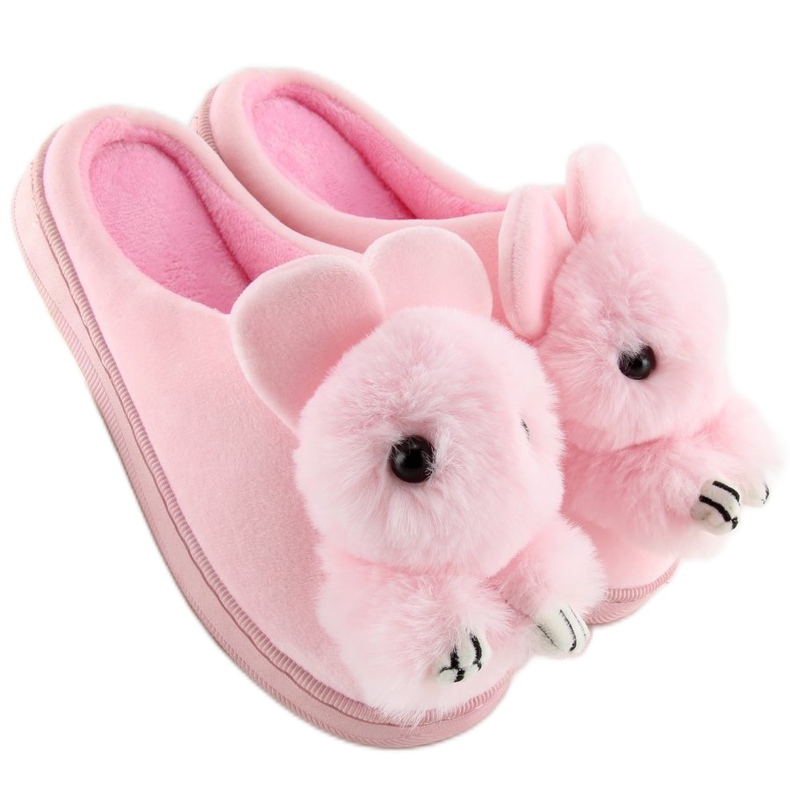 Dámské růžové pantofle DD91 L.PINK růžový 2