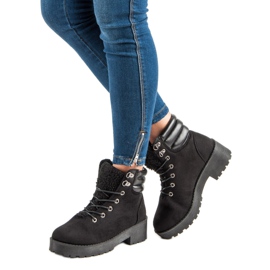 Semišové lapače černý 2