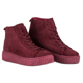 Wilady Tenisky přes kotník červené 2