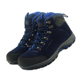 Boty s membránou MT TREK 013 černý námořnická modř 3