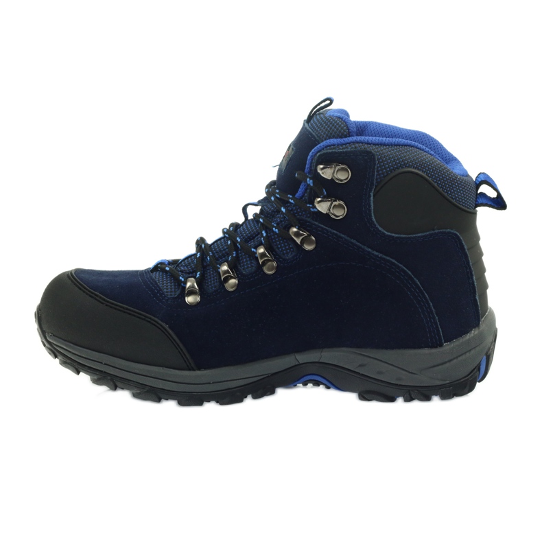 Boty s membránou MT TREK 013 černý námořnická modř 2